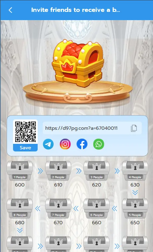 D97 Game Invitation Bonus