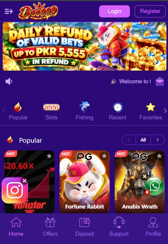 BOO999 Game Interface